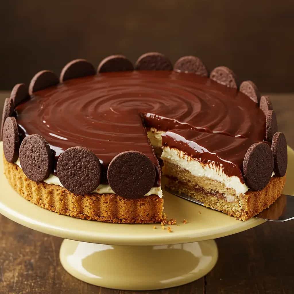 Torta Holandesa de Biscoito