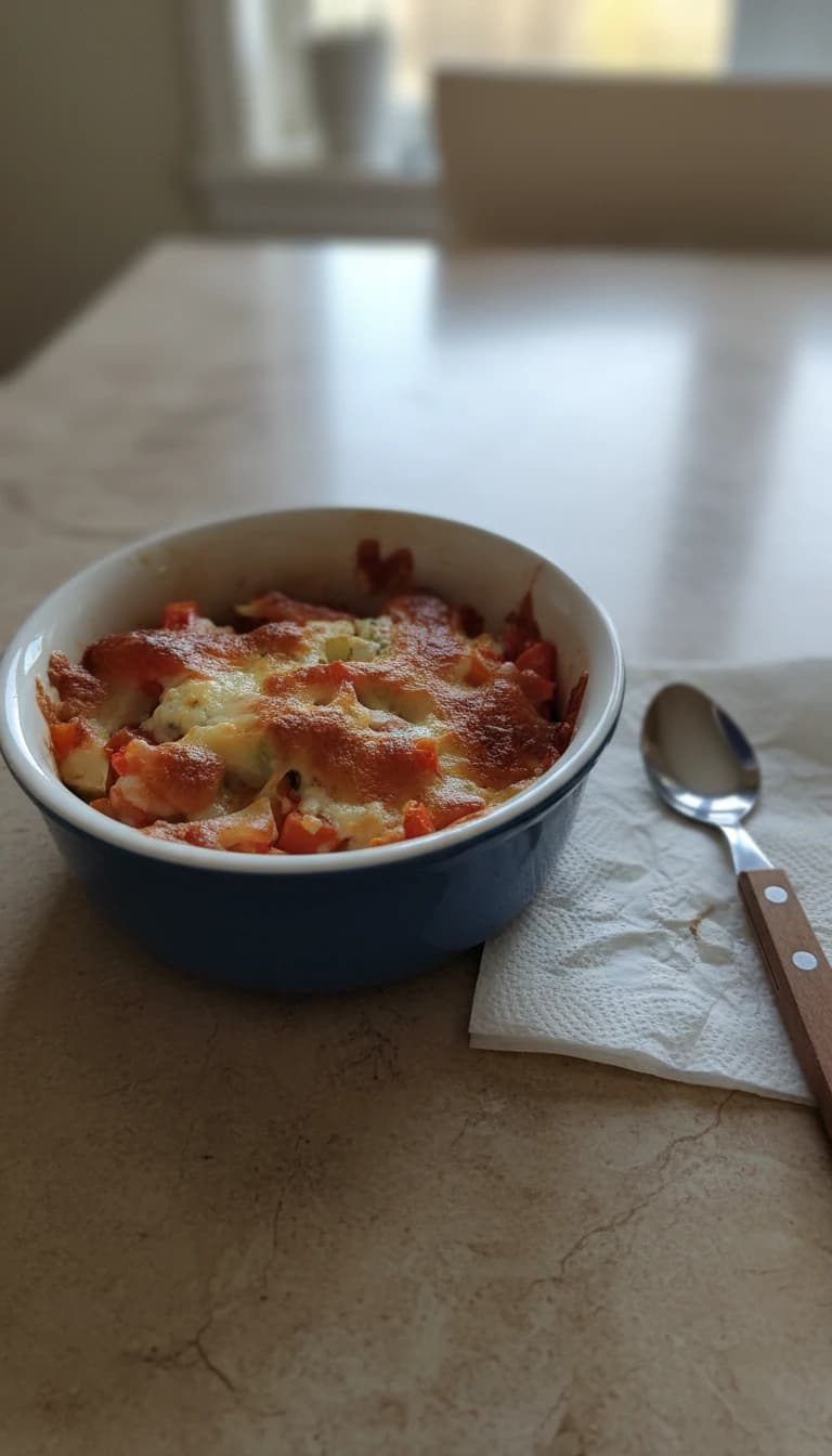 Tortinha de Carne Moída e Vegetais