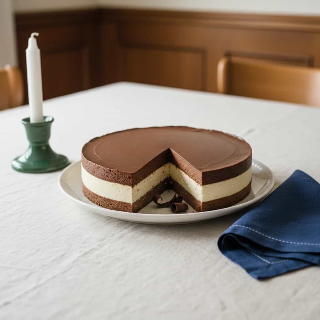 Três Camadas de Chocolate: Delicioso Mousse