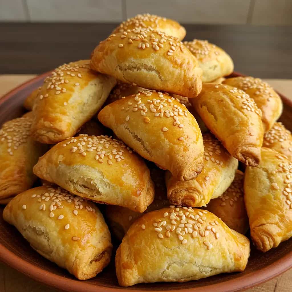 Trouxinhas de Presunto e Queijo Caseiras