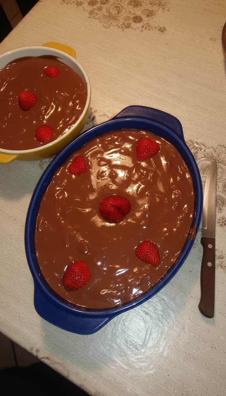 Trufas de Morango com Ganache de Chocolate ao Leite