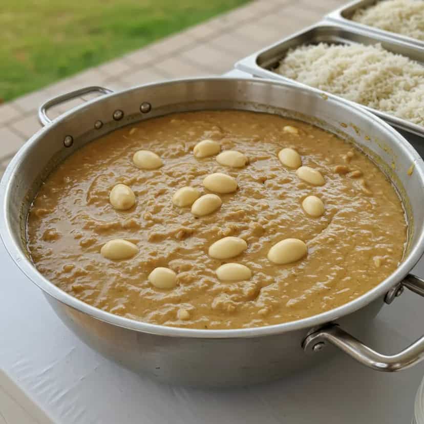 Foto deliciosa de Tutu de Feijão com Ovo de Codorna e Calabresa pronta para servir - Pratos Brasileiros Icônicos