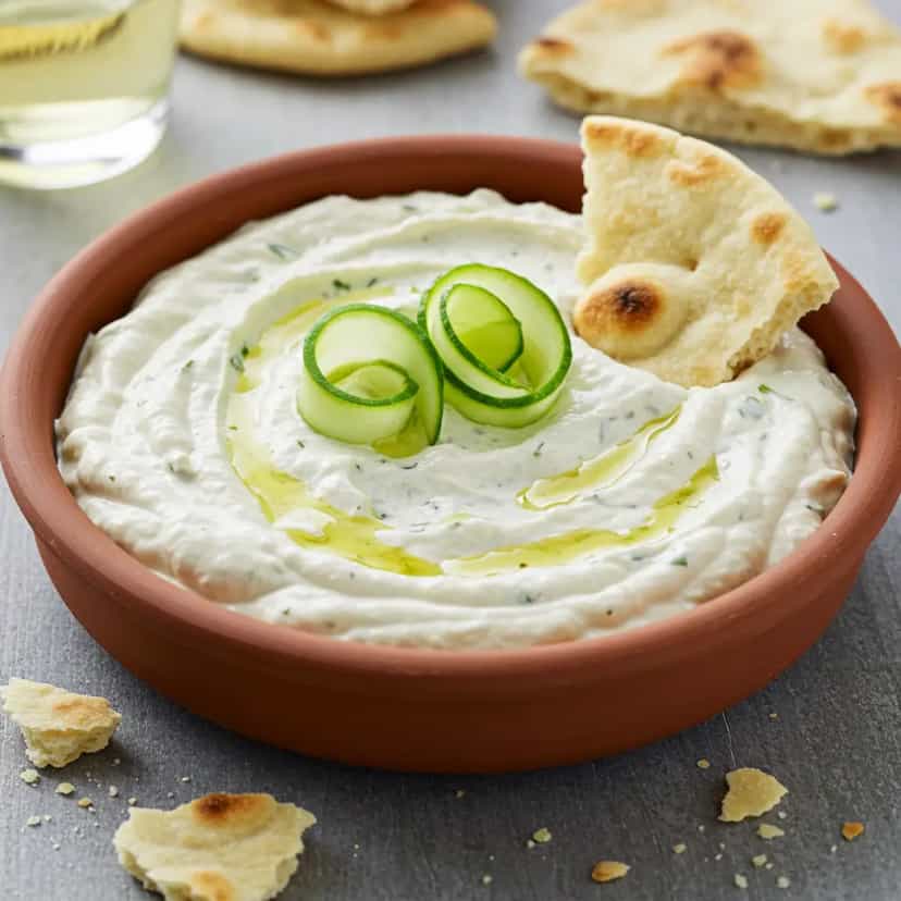 Foto deliciosa de Tzatziki Tradicional: Molho Grego Refrescante pronta para servir - Outras Receitas