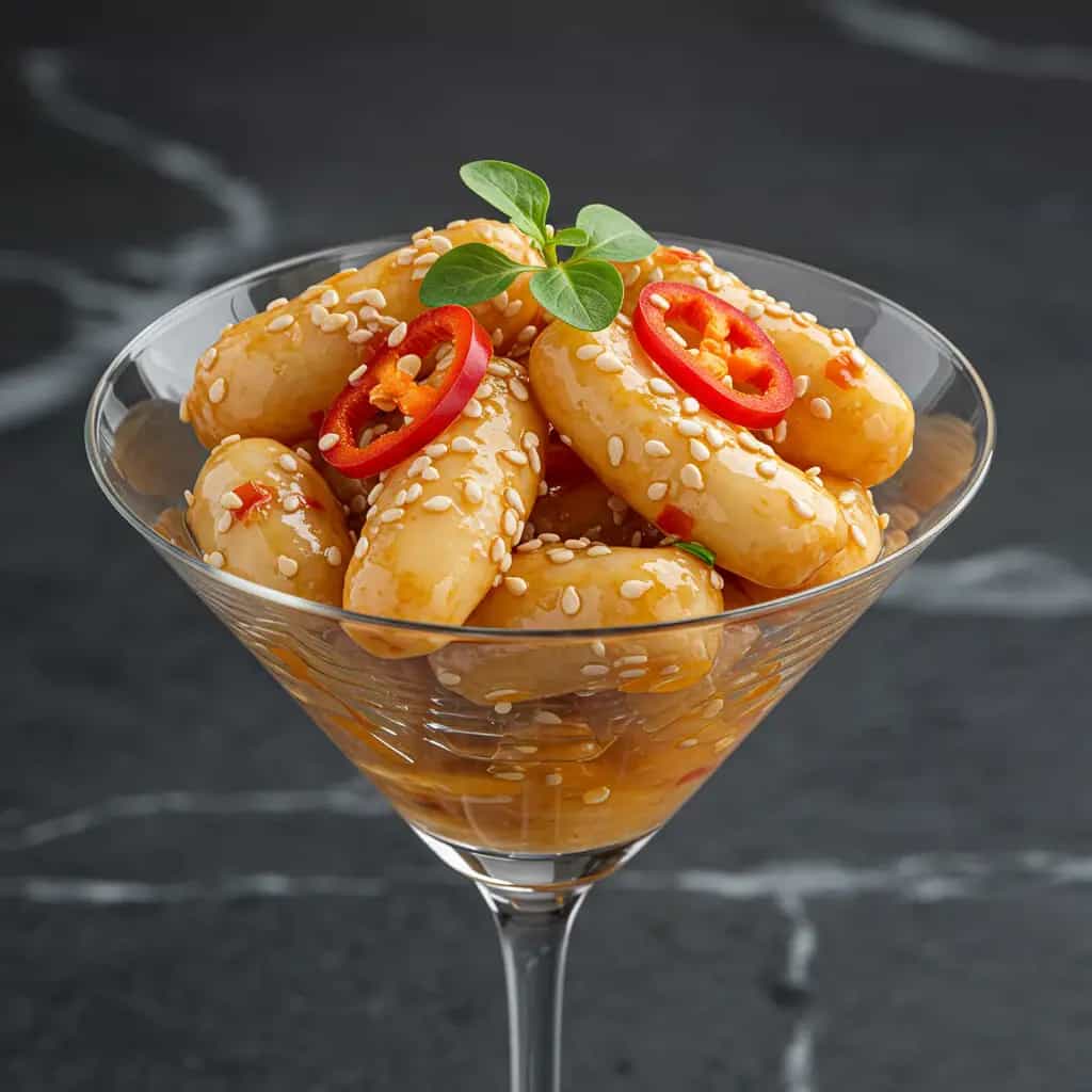 Vinagrete de Mexilhões com Limão e Mostarda