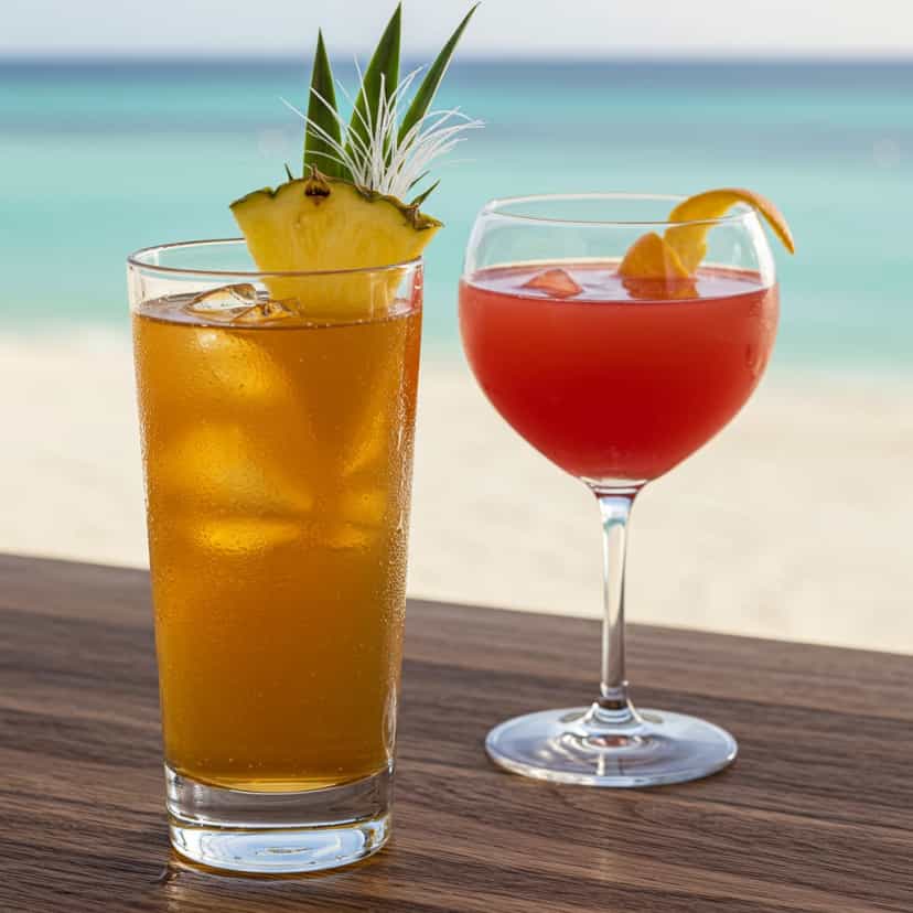 Foto deliciosa de Vinho Branco com Mel: Refrescante Bebida pronta para servir - Coquetéis