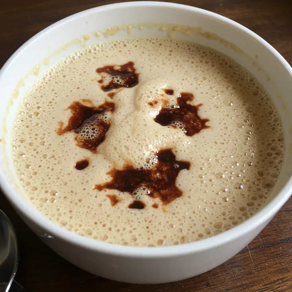 Vitamina Cremosa de Banana com Chocolate