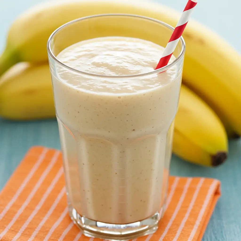 Vitamina Vegana de Banana com Aveia