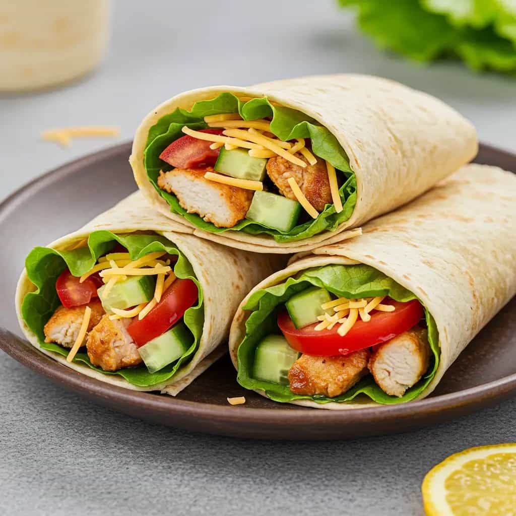 Wrap de Frango Defumado com Cream Cheese: Receita Fácil e Deliciosa