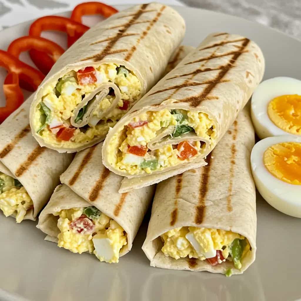 Wraps de Bacon e Queijo