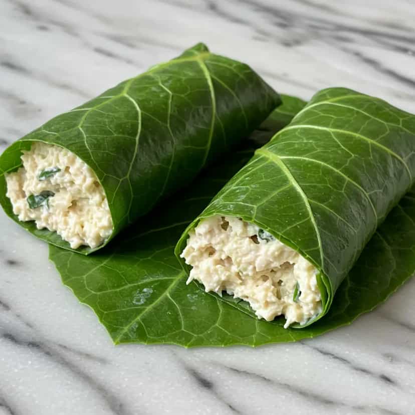Foto deliciosa de Wraps de Frango com Couve: Receita Leve e Saborosa pronta para servir - Outras Receitas