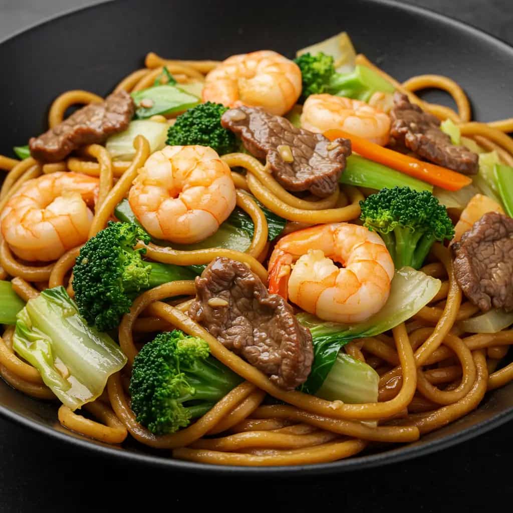 Yakissoba de Camarão