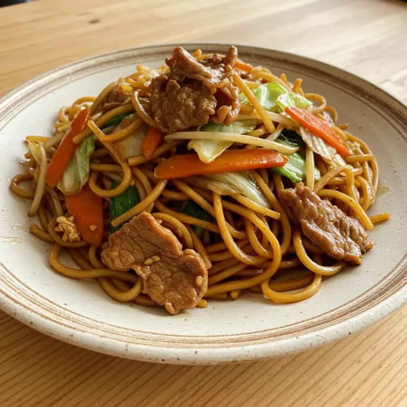 Foto deliciosa de Yakissoba de Frango e Legumes pronta para servir - Outras Receitas