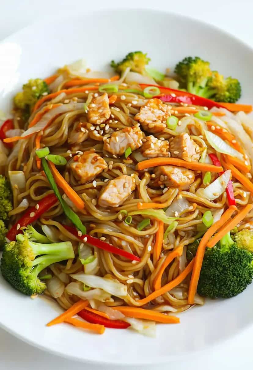 Foto deliciosa de Yakissoba Tradicional da Casa pronta para servir - Bowls & Noodles