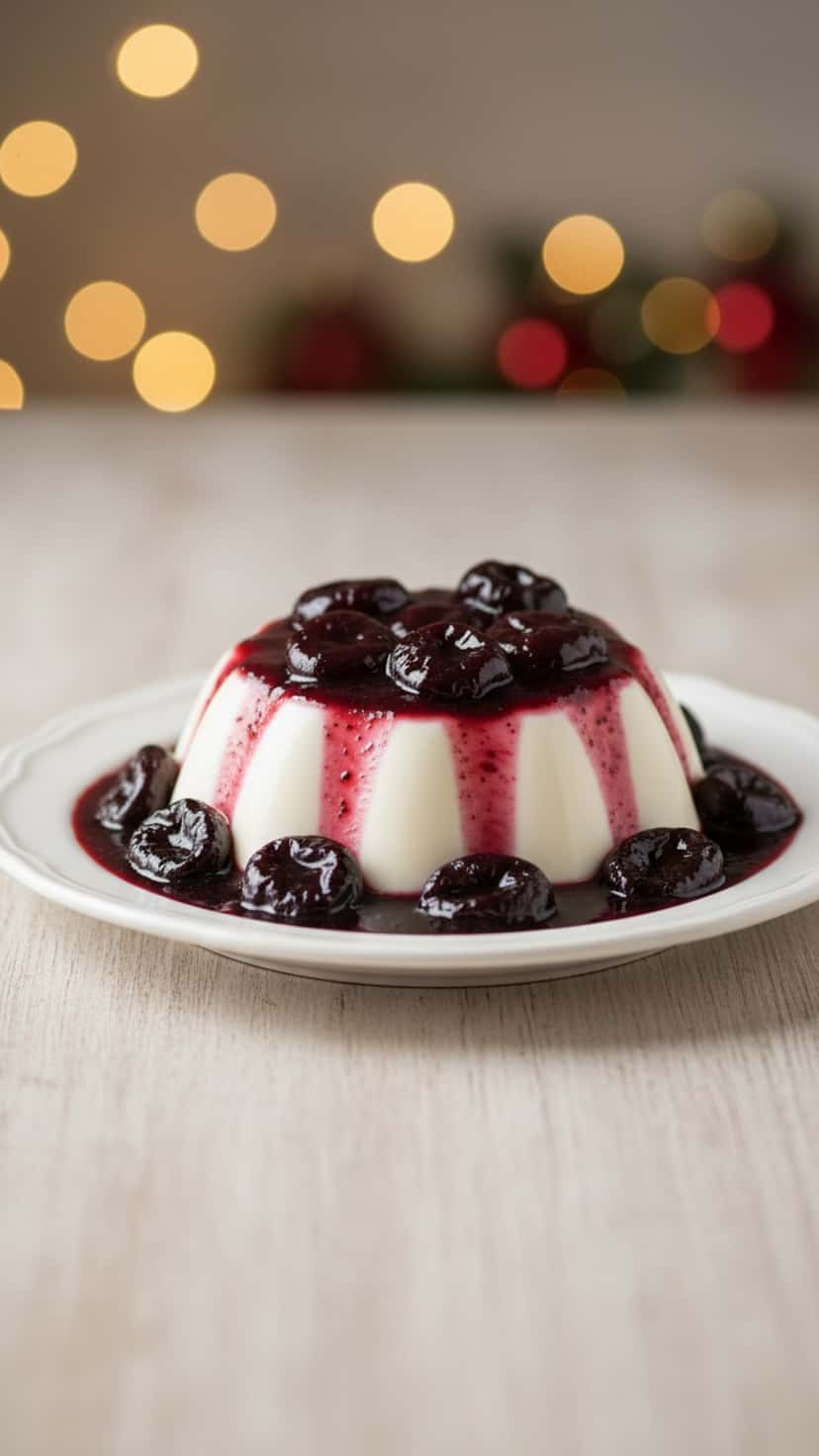 Manjar branco com calda de ameixa: sobremesa tradicional que não pode faltar no Natal