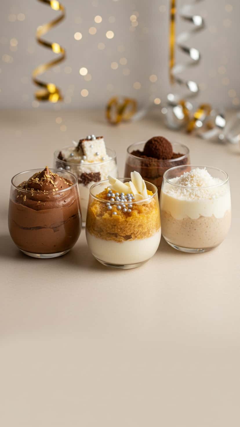 5 Doces Gelados de Ano Novo Cremosos