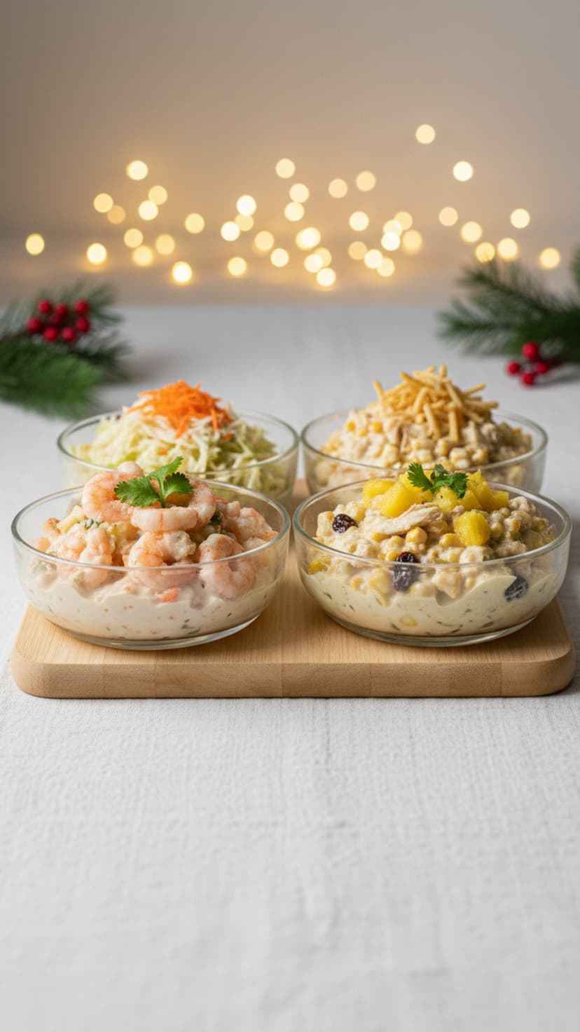 Salpicão no Natal? Confira essas 4 opções deliciosas pra arrasar!