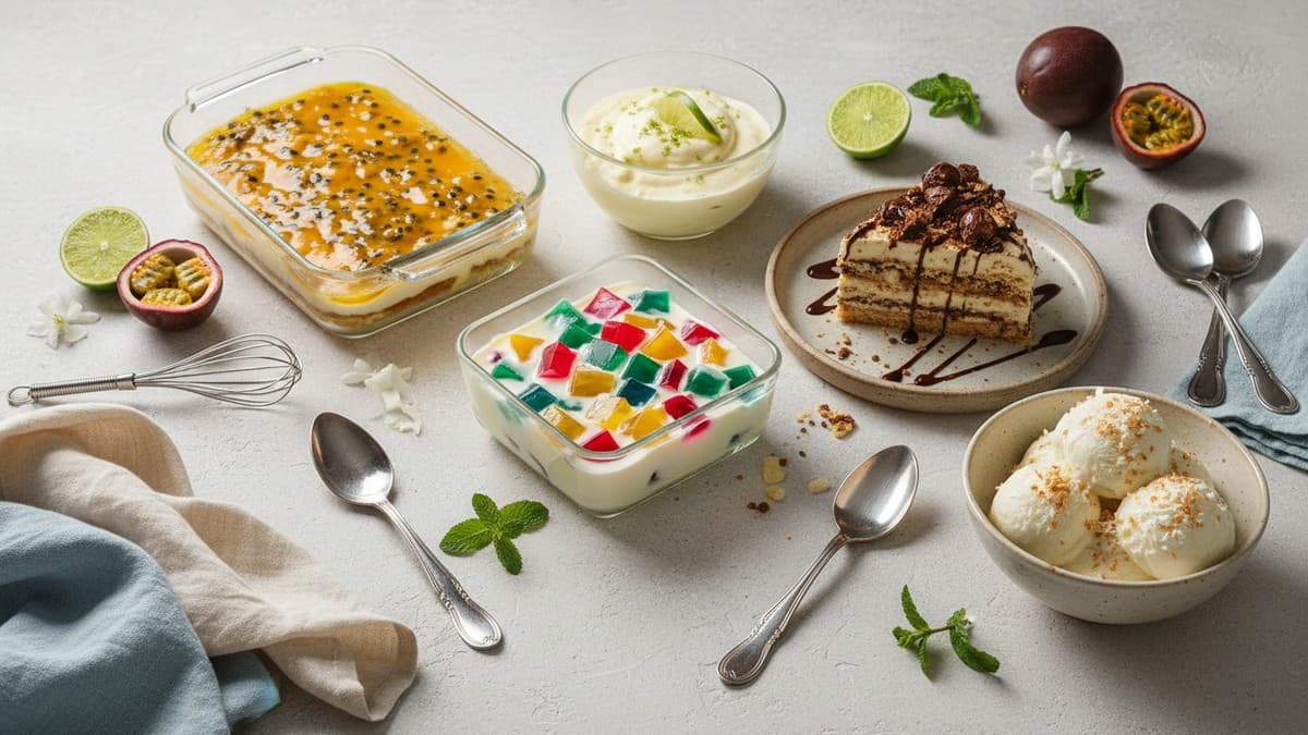 Sobremesas Geladas Perfeitas Para o Ano Novo 2026