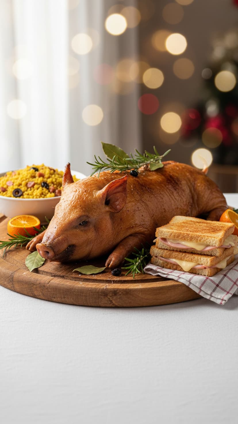 3 opções salgadas deliciosas para a Ceia de Natal.
