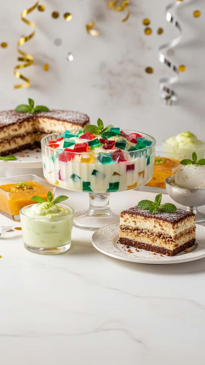 Sobremesas Geladas Perfeitas Para o Ano Novo 2026