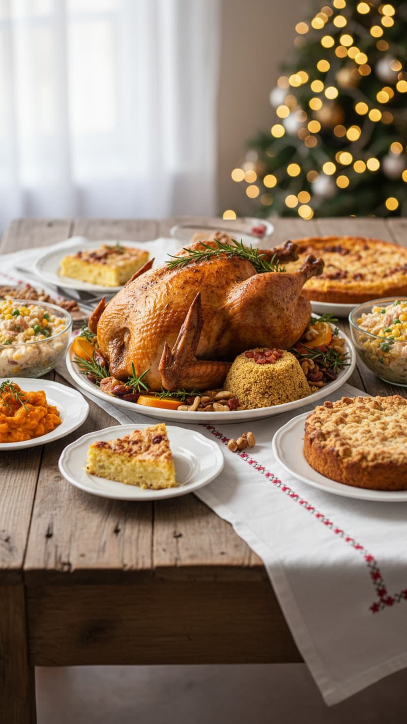 Ceia de Natal tradicional: Peru, Farofa, Salpicão e outras receitas clássicas