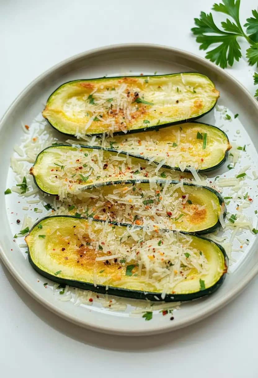 Abobrinha Assada com Queijo: Super Saudável