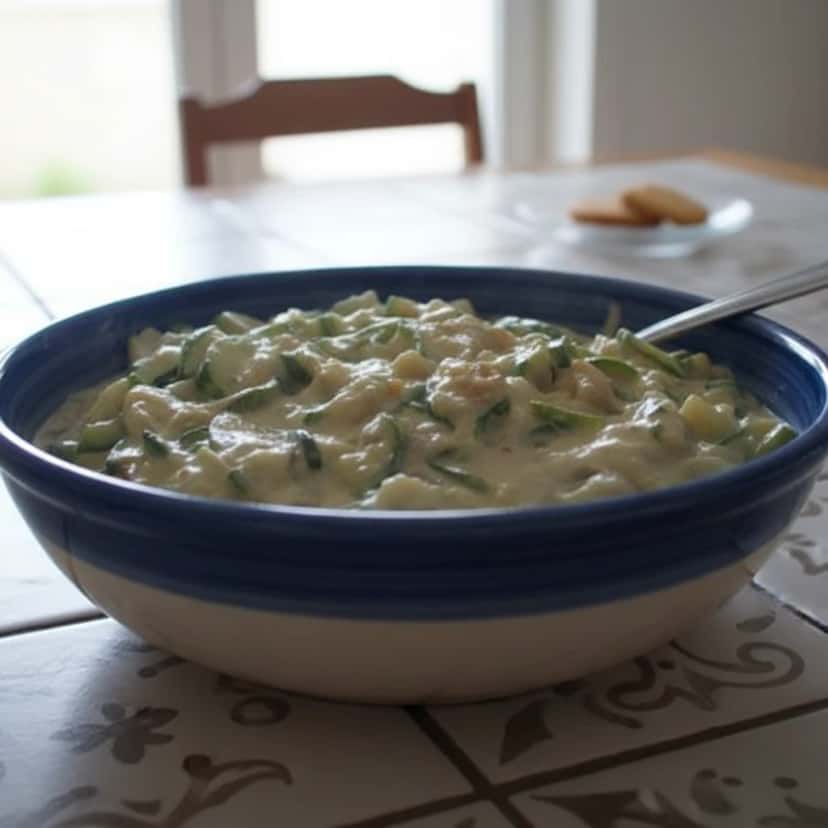 Abobrinha Cremosa: Super Prático!