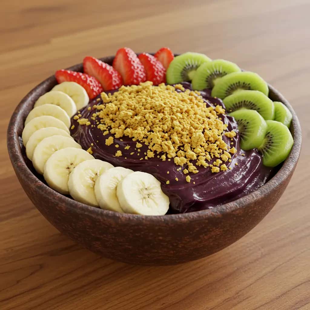 Açaí na Tigela: Textura Ideal