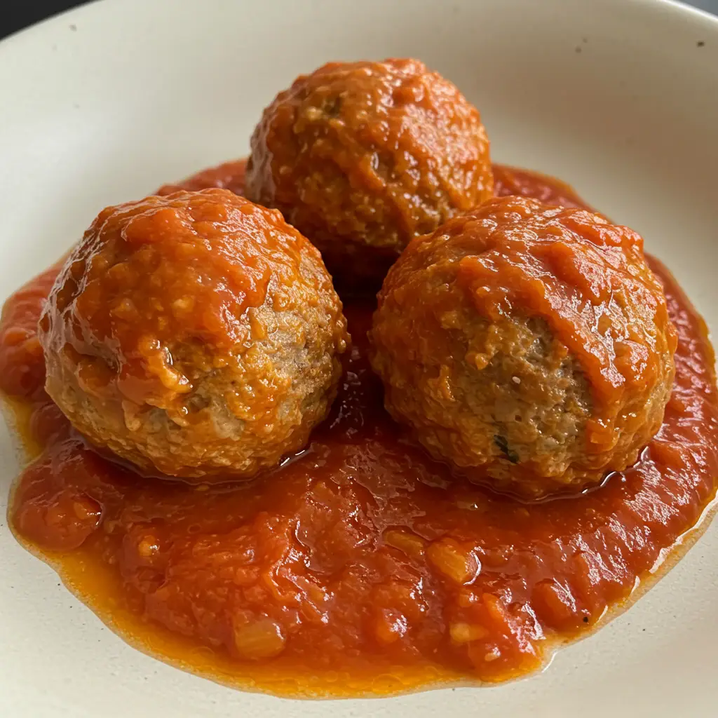 Almôndegas ao Molho Sugo