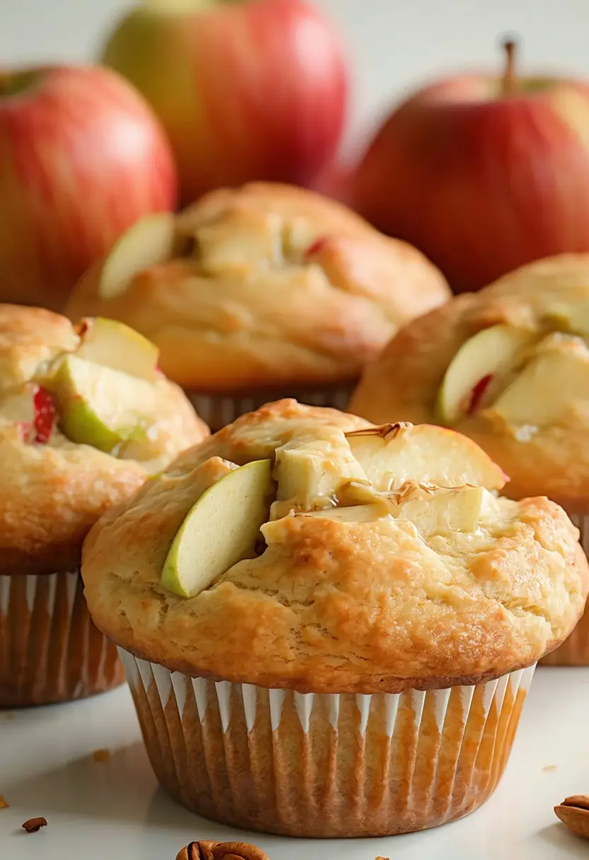 Muffins de Maçã Caseiros