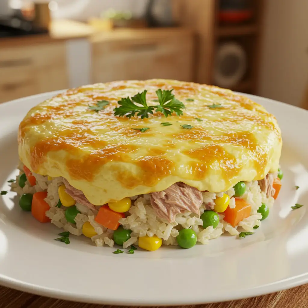 Arroz de Forno Familiar Delicioso