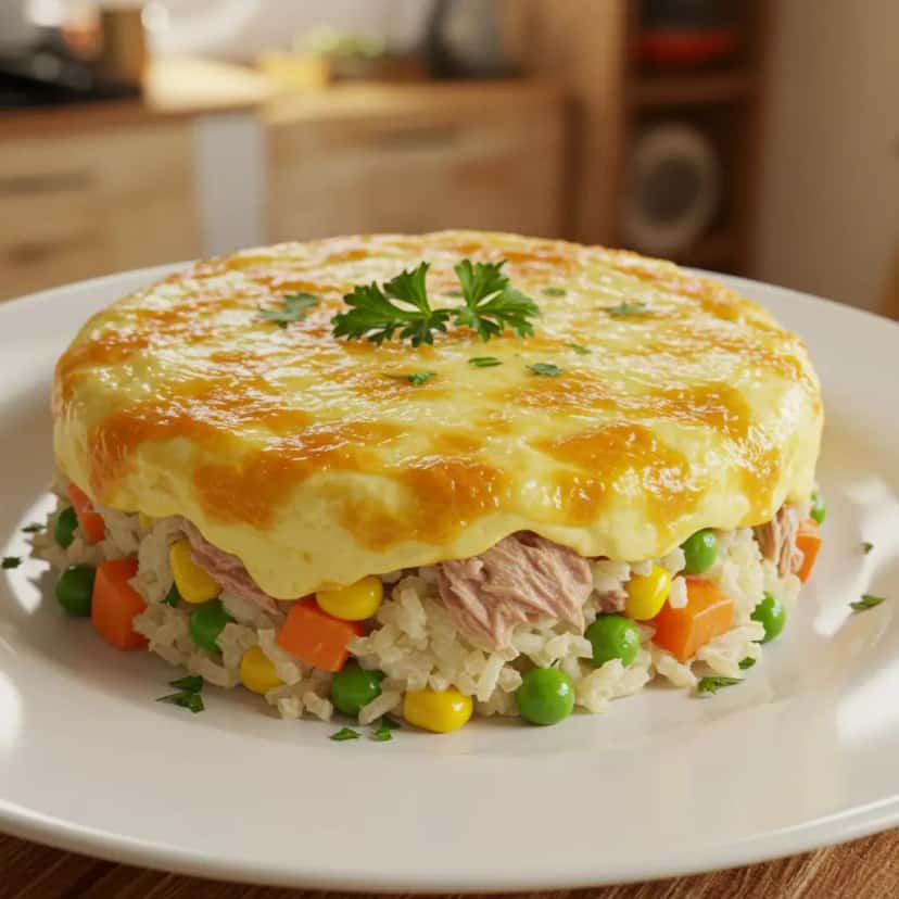Arroz de Forno Familiar Delicioso