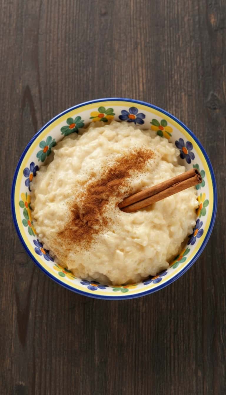 Arroz Doce Vegano com Maçã e Canela