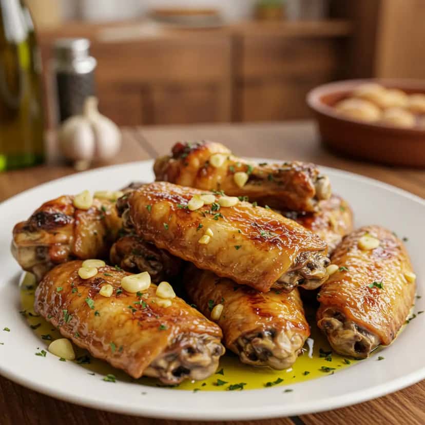 Asinhas de Frango Assadas Perfeitas