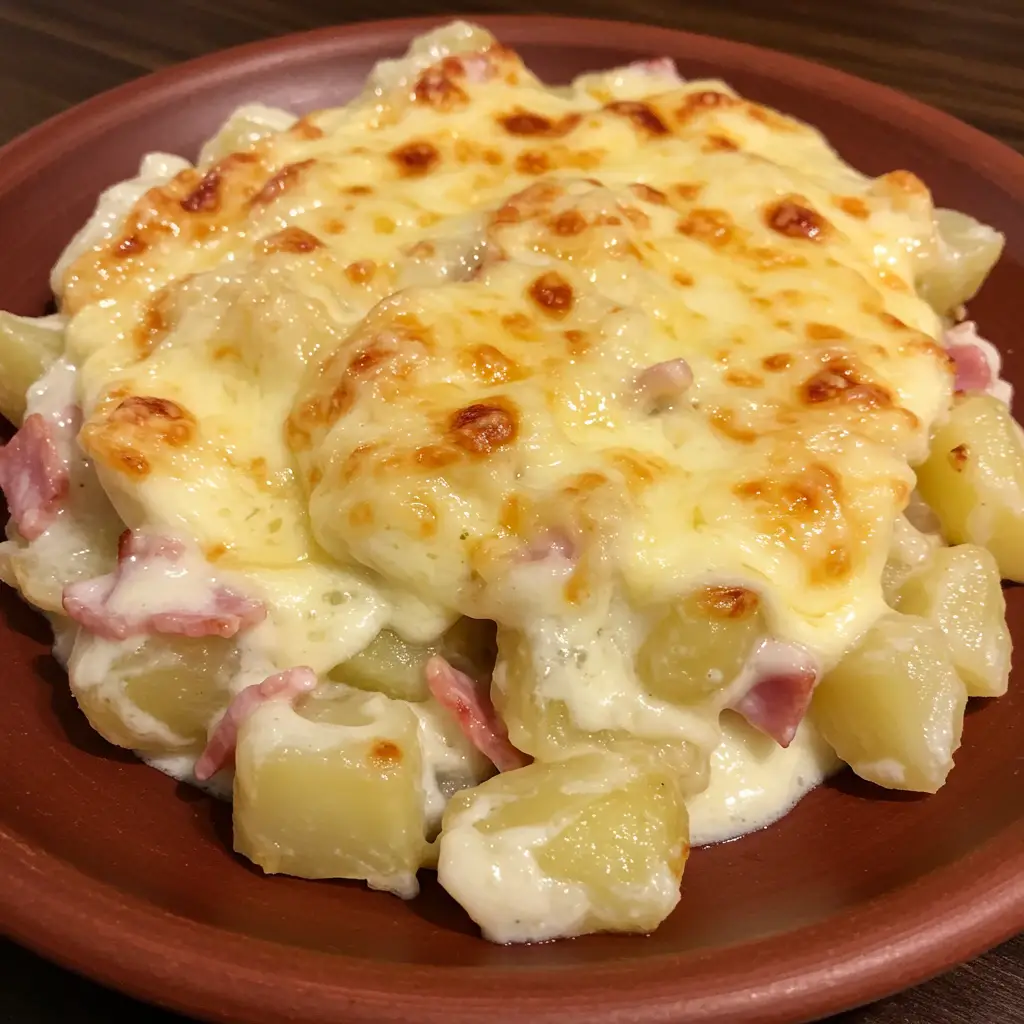 Batata Gratinada Recheada Deliciosa