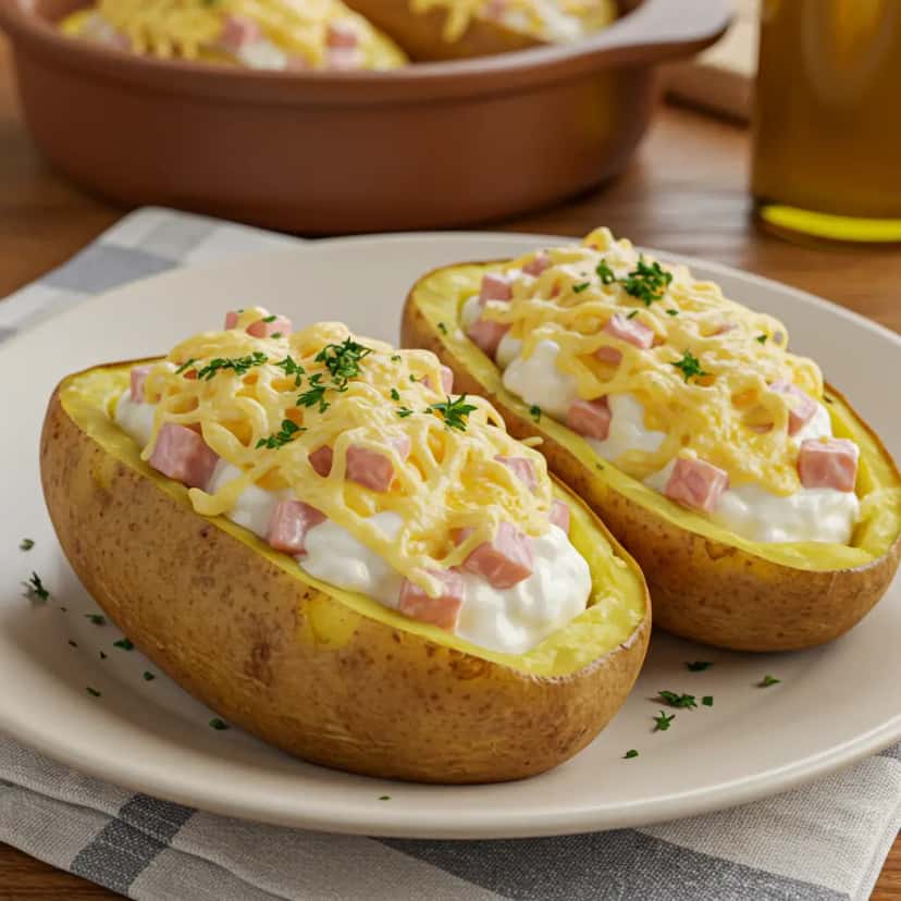 Batata Recheada Super Prática