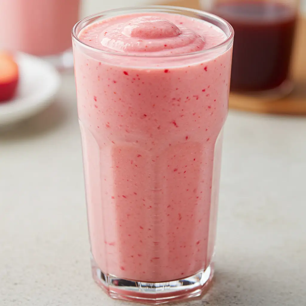 Batida de Morango Especial para a Família