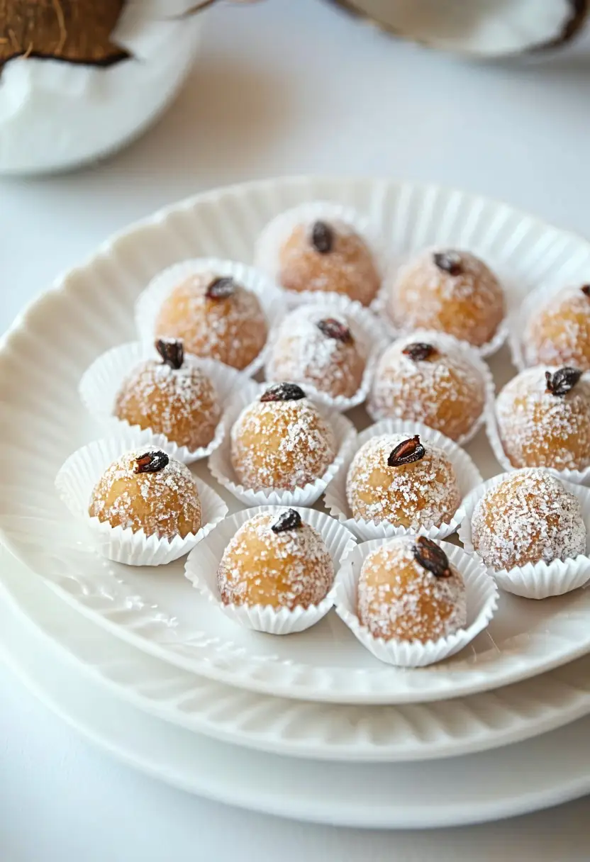 Beijinho de Leite em Pó Vegano