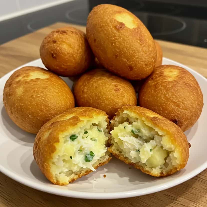 Bolinho de Bacalhau Super Saudável