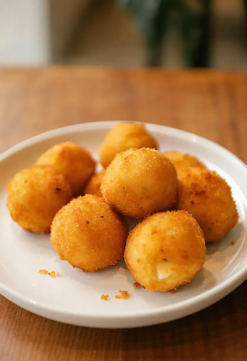 Bolinhos de Queijo: Experiência Crocante