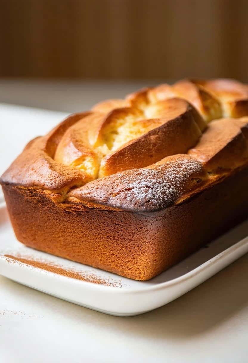 Bolo de Banana com Canela Caseiro