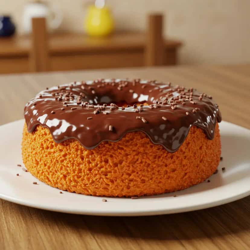 Bolo de Cenoura Perfeito