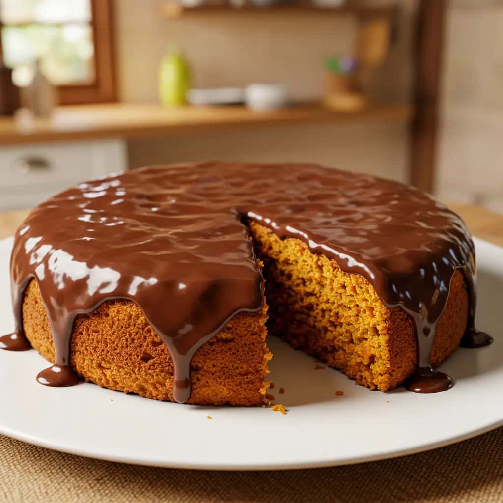 Bolo de Cenoura Super Prático