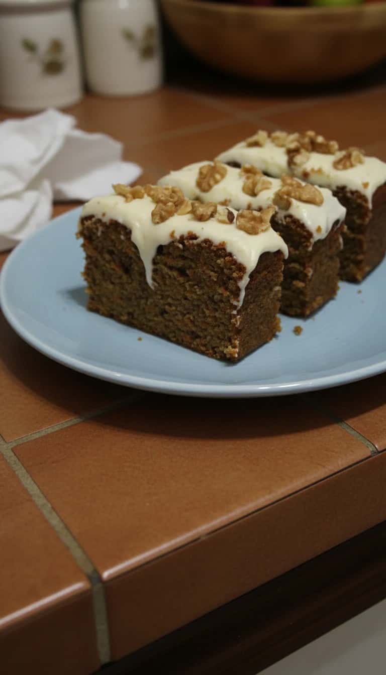 Bolo de Cenoura Caseiro, com Cream Cheese