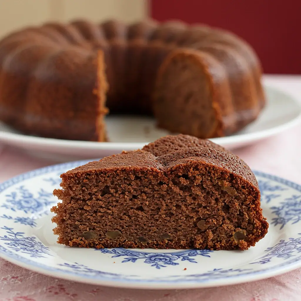 Bolo de Chá Preto com Maçã