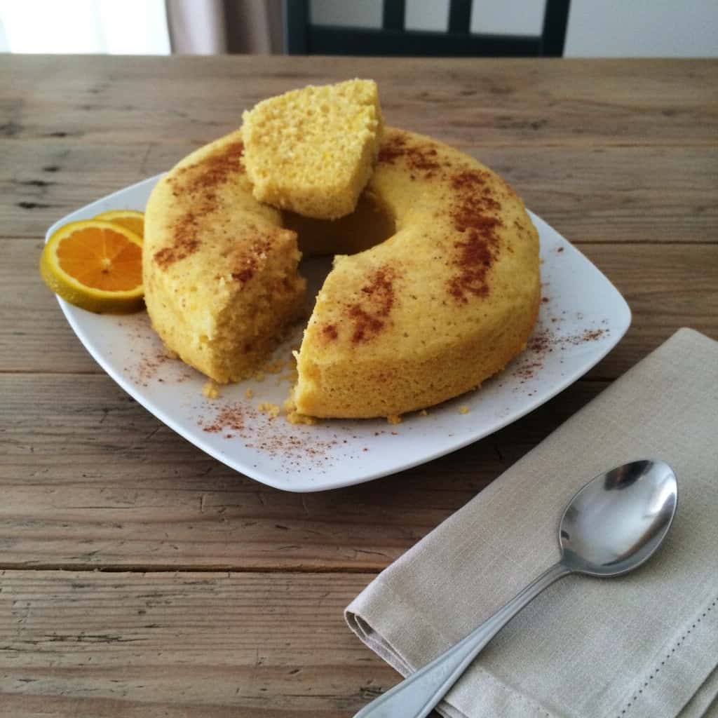 Bolo de Laranja Caseiro 100% Vegetal