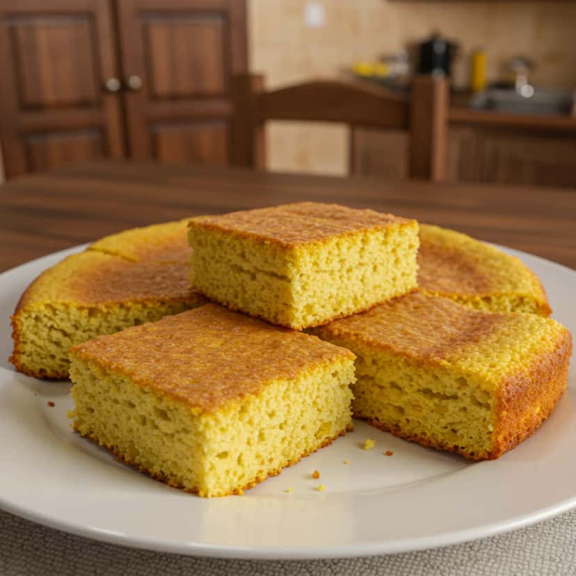 Bolo de Milho Super Saudável