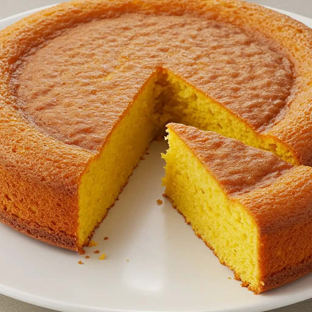 Bolo de Milho Vegano Perfeito