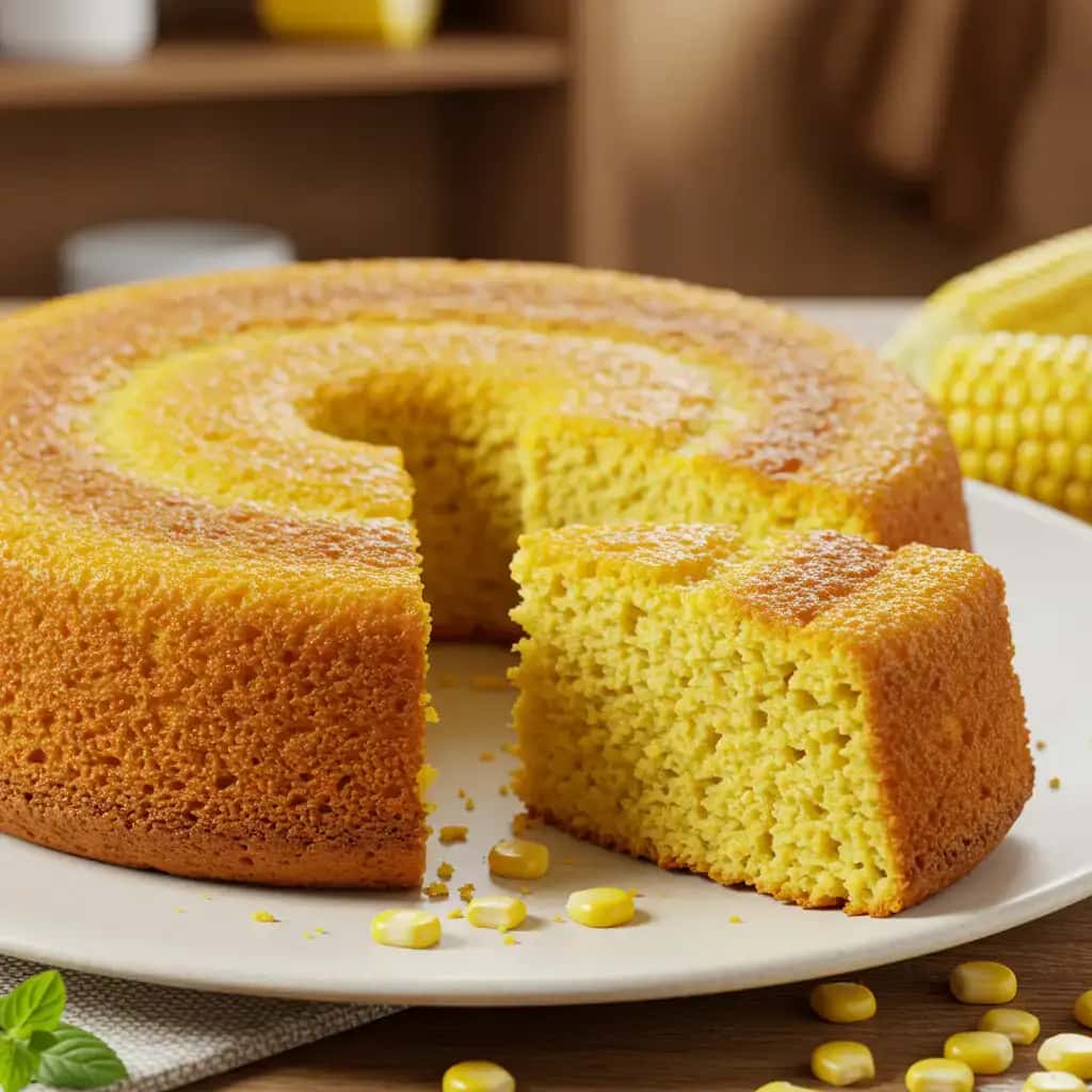 Bolo de Milho Verde Perfeito
