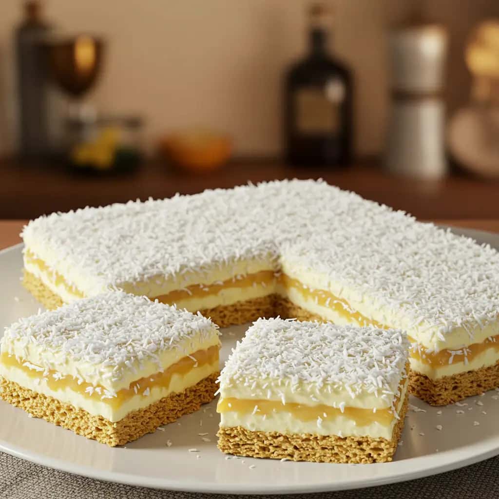 Bolo Gelado de Coco Super Saudável