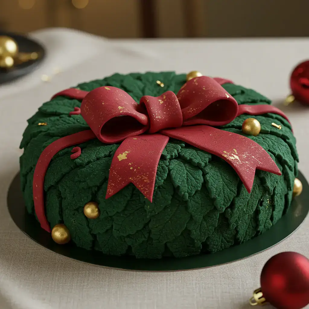 Bolo Guirlanda de Chocolate